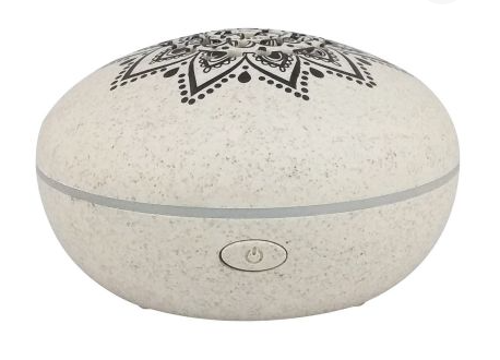 Diffuseur d'huiles essentielles portatif par ventilation - Mandala - Comptoir Aroma